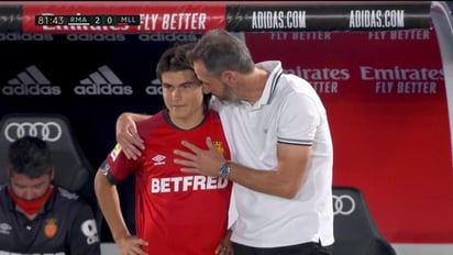 Luka Romero, futbolista del Mallorca conocido como el 'Messi mexicano', se convirtió en el encuentro ante el Real Madrid en el estadio Alfredo di Stéfano en el jugador más joven en debutar en la Liga en toda su historia, al hacerlo con 15 años y 219 días. (ESPECIAL)