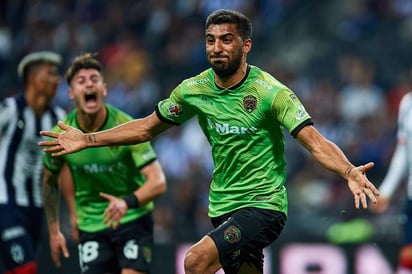 El uruguayo Maximiliano, lateral del Juárez mexicano, aseguró este miércoles que volver a entrenar en una cancha le fortaleció mentalmente, más que en lo físico. (CORTESÍA)