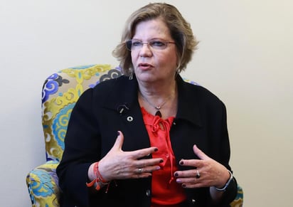 Durante la cuarta conferencia de prensa del Grupo Interinstitucional de Estrategias contra las Violencias de Género, Nadine Gasman informó sobre el aumento en las llamadas de emergencia por incidentes por violencia familiar y otras agresiones contra este sector.
(ARCHIVO)