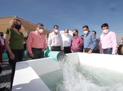 Con el pozo de agua San José de Los Nuncios, se beneficiarán más de 43 mil habitantes de 14 colonias.