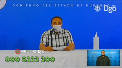 Las autoridades de Salud del estado de Durango, presentaron como cada día la actualización sobre casos de COVID-19, enfermedad causada por el coronavirus SARS-CoV-2. (ESPECIAL)