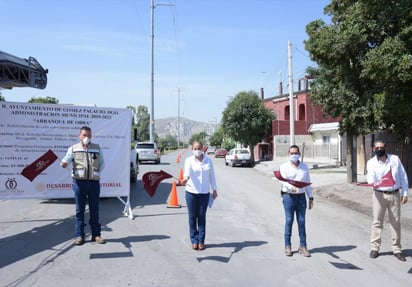 Los recursos utilizados en estas obras en Gómez Palacio provienen de la Federación, gestionados a través de la Sedatu. (CORTESÍA)