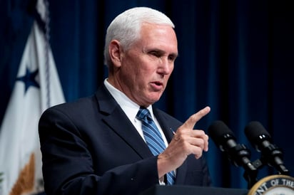 El vicepresidente Mike Pence señaló que no quiere mencionar las palabras “Black Lives Matter” porque no está de acuerdo con lo que cree es el mensaje político detrás de eso. (ARCHIVO) 