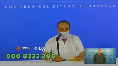 Las autoridades de Salud del estado de Durango, presentaron como cada día la actualización sobre casos de COVID-19, enfermedad causada por el coronavirus SARS-CoV-2. (ESPECIAL)