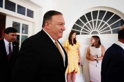 El secretario de Estado de EUA, Mike Pompeo, exigió este martes al Consejo de Seguridad de la ONU que extienda el embargo de armas contra Irán. (ARCHIVO) 