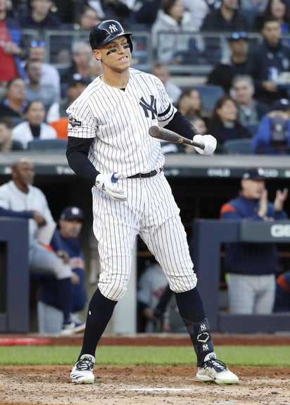 Por algunas lesiones, Aaron Judge no disputó ningún duelo de exhibición en la pretemporada de los Yanquis en marzo. (ARCHIVO)