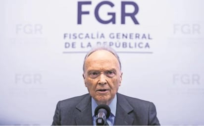 De acuerdo con la FGR, se indaga su actuación y del resultado se podría iniciar una carpeta de investigación con una imputación formal.
(ARCHIVO)