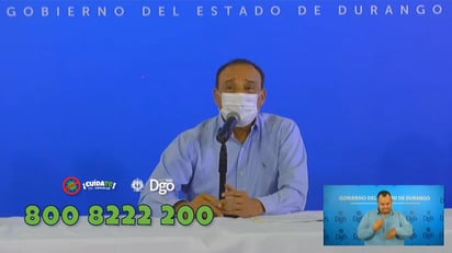 Las autoridades de Salud del estado de Durango, presentaron como cada día la actualización sobre casos de COVID-19, enfermedad causada por el coronavirus SARS-CoV-2. (ESPECIAL)