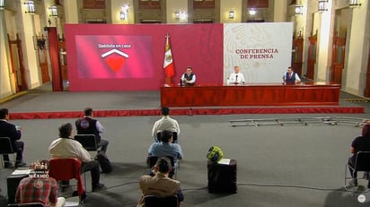 Las autoridades federales de Salud ofrecieron, como cada día, una conferencia de prensa para informar a la población sobre la pandemia de la enfermedad COVID-19, causada por el coronavirus SARS-CoV-2, en México. (ESPECIAL)