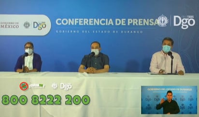 Esta noche la Secretaría de Salud de Durango dio a conocer su reporte diario de decesos y contagios por COVID-19 en la entidad. (ESPECIAL)