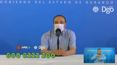 Las autoridades de Salud del estado de Durango, presentaron como cada día la actualización sobre casos de COVID-19, enfermedad causada por el coronavirus SARS-CoV-2. (ESPECIAL)