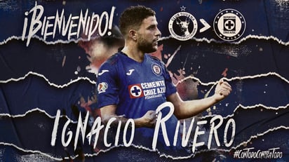 El Cruz Azul oficializó a su primer refuerzo para el Apertura 2020: José Ignacio Rivero. (TWITTER)