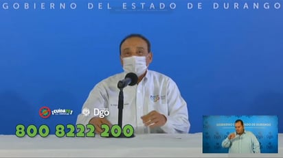 Las autoridades de Salud del estado de Durango, presentaron como cada día la actualización sobre casos de COVID-19, enfermedad causada por el coronavirus SARS-CoV-2. (ESPECIAL)