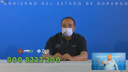 Las autoridades de Salud del estado de Durango, presentaron como cada día la actualización sobre casos de COVID-19, enfermedad causada por el coronavirus SARS-CoV-2. (ESPECIAL)