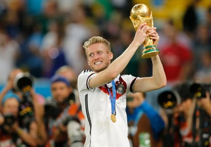 André Schürrle ser retira de las canchas apenas a los 29 años; fue clave para que Alemania ganara el título del Mundial de Brasil 2014. (ARCHIVO)