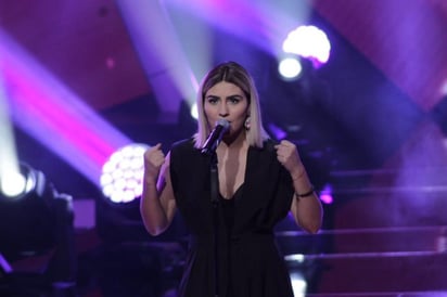 La participante de Torreón en La Voz Azteca, Anilú Dávila, quedó fuera del concurso musical la noche de ayer. (ESPECIAL) 