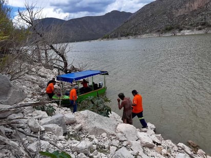 'Javier' fue rescatado el mediodía de ayer por elementos de Protección Civil y Policía Municipal de Lerdo. (EL SIGLO DE TORREÓN)