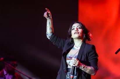 Crítica. Ana Tijoux se pronuncia en contra del presidente chileno Sebastián Piñera.