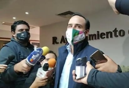 El alcalde de Saltillo, Manolo Jiménez, informó que las multas comenzaron hace un par de semanas (EL SIGLO COAHUILA)