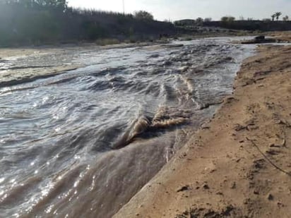 El director de Protección Civil en San Pedro, Javier Onofre Vázquez desmintió que el agua que desde el miércoles empezó a correr por el lecho del Río Nazas, se trate de una avenida extraordinaria y que represente un riesgo de inundación, para comunidades que se encuentran entre Santa Brígida y Progreso. (MARY VÁZQUEZ)