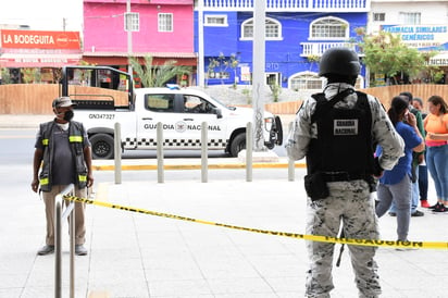 Desde el pasado mes de mayo arribó a la ciudad un contingente de elementos de la Guardia Nacional para apoyar con las labores de vigilancia. Se encuentran coordinados por el Mando Especial de La Laguna con la finalidad de evitar repuntes delictivos. (EL SIGLO DE TORREÓN)