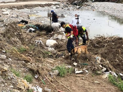 Elementos de la Academia de Policía se integrarán a las labores de búsqueda de la pequeña que fue arrastrada por el arroyo.