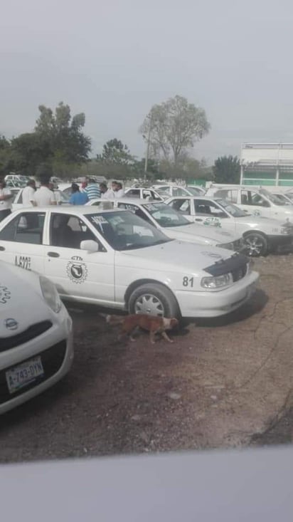 La entrega de apoyos generó polémica debido a que se reunió a cientos de choferes. (EL SIGLO DE TORREÓN)