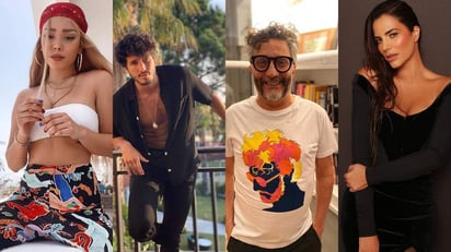 Famosos como Danna Paola, Piso 21, Sebastián Yatra, Fito Páez, Gaby Espino, Joss Favela y muchos otros revelaron a Efe cuándo y cómo les cae mejor una 'chela', 'birra' o 'fría', para celebrar este 7 de agosto el Día Internacional de la Cerveza. (ESPECIAL) 