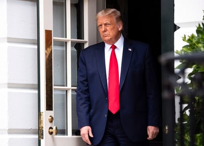 Trump anunció las acciones en una conferencia de prensa desde su club de golf en Bedminster. (EFE) 