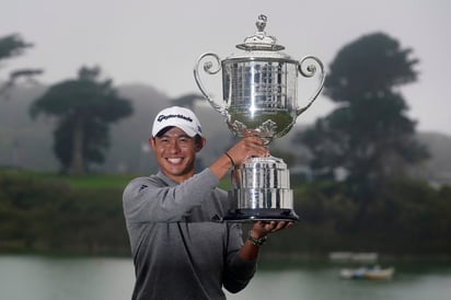 Colin Morikawa gano el primer torneo Major de su carrera. (AP)