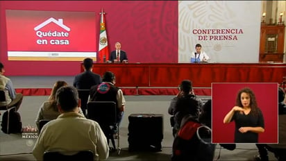 Las autoridades federales de Salud ofrecieron la conferencia de prensa diaria para informar a la población sobre la pandemia de la enfermedad COVID-19, causada por el coronavirus SARS-CoV-2, en México. (ESPECIAL)