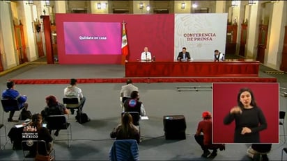 Las autoridades federales de Salud ofrecieron la conferencia de prensa diaria para informar a la población sobre la pandemia de la enfermedad COVID-19, causada por el coronavirus SARS-CoV-2, en México. (ESPECIAL)