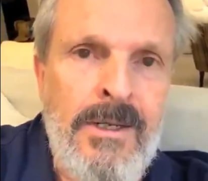 Miguel Bosé ha dado mucho de qué hablar respecto a su postura ante las medidas que se han tomado en España para enfrentar el rebrote del COVID-19. (TWITTER) 