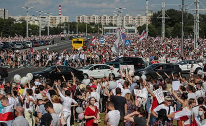 Francia expresó este lunes su deseo de que en Bielorrusia haya un diálogo nacional que cuente con el apoyo de la Unión Europea y de Rusia y permita sacar al país de su actual situación de volatilidad. (ARCHIVO) 