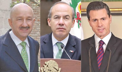 Emilio Lozoya, exdirector de Pemex, denunció ante la Fiscalía General de la República a los expresidentes Enrique Peña Nieto, Felipe Calderón y Carlos Salinas de Gortari por actos de corrupción.
(ARCHIVO)