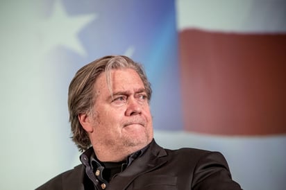 Bannon y los otros tres implicados orquestaron una trama para desviar dinero recaudado en la campaña 'We Build the Wall'. (EFE) 