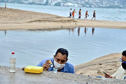 Conagua descartó que la acumulación y descarga fueran aguas residuales.