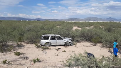 El hombre que murió a consecuencia de la volcadura de la Expedition era de Viesca, Coahuila.