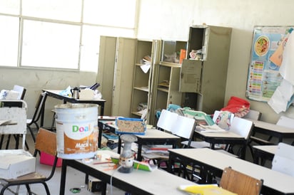 Distintas escuelas en municipios de La Laguna de Coahuila han sido víctimas de robo y vandalismo desde que cerraron sus puertas debido a la contingencia sanitaria y en el periodo vacacional. (EL SIGLO DE TORREÓN)