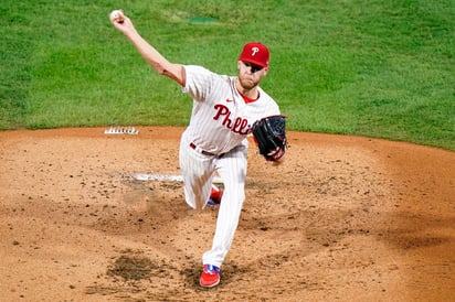 Zack Wheeler no permitió carreras en seis entradas. (AP)