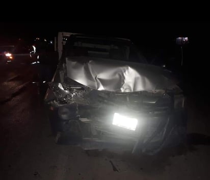 Dos mujeres y dos menores de edad resultaron lesionados en un fuerte choque alcance en una carretera federal. (EL SIGLO DE TORREÓN)