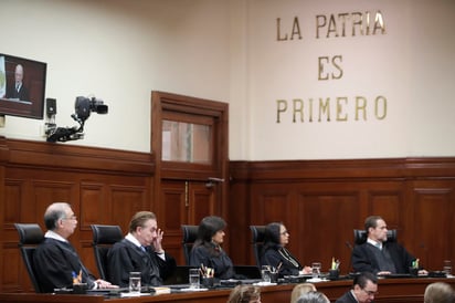 Los ministros de la Suprema Corte de Justicia de la Nación (SCJN) tienen previsto ganar 204 mil pesos mensuales durante 2021 según el proyecto de Presupuesto de Egresos de la Federación (PEF) presentado este martes. (ARCHIVO)