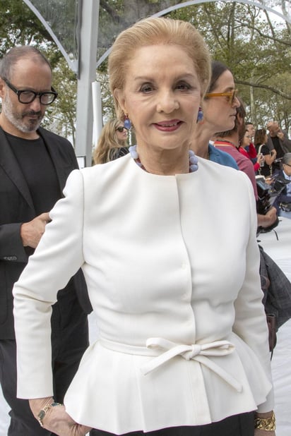 La firma Carolina Herrera emitirá un documental de la diseñadora venezolana en la Semana de la Moda de Nueva York. (ARCHIVO)