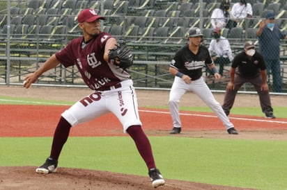 Los Algodoneros del Unión Laguna obtuvieron su primera victoria en el Torneo Patrio 2020 que se disputa en Texcoco, Estado de México, al vencer esta tarde a los Sultanes de Monterrey, por pizarra de 7 carreras a 4. (ARCHIVO)