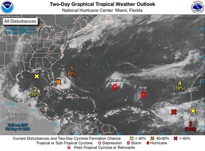 Se emitió un aviso de tormenta tropical desde el río Ochlockonee hasta el límite entre los condados Okaloosa y Walton. (EFE)