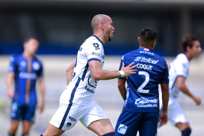 Los Pumas UNAM del entrenador argentino Andrés Lillini golearon este domingo por 3-0 al San Luis, sucursal del Atlético de Madrid, para confirmarse como líderes del torneo Apertura 2020 del fútbol mexicano. (ARCHIVO)