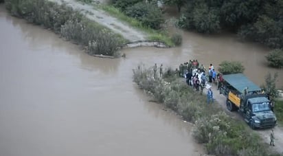 Las lluvias de las últimas horas por el canal de baja presión, provocaron estragos en seis municipios del estado, donde cinco mil habitantes resultaron afectados. (EL SIGLO DE TORREÓN)