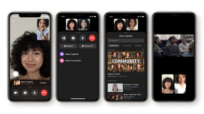 Facebook lanza la función 'Ver juntos'. (ESPECIAL) 