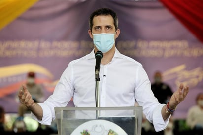 El líder opositor venezolano Juan Guaidó pidió este martes a la Unión Europea (UE) 'fijar los mínimos' para garantizar que las elecciones legislativas convocadas para el 6 de diciembre de este año en Venezuela cumplan con la legalidad y reflejen la opinión de la mayoría. (ARCHIVO) 