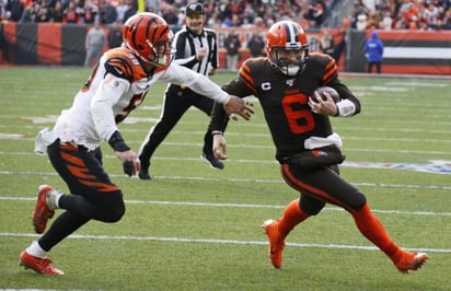 Se espera un intenso partido en el estadio FirstEnergy, casa de los Browns de Cleveland. (ARCHIVO)